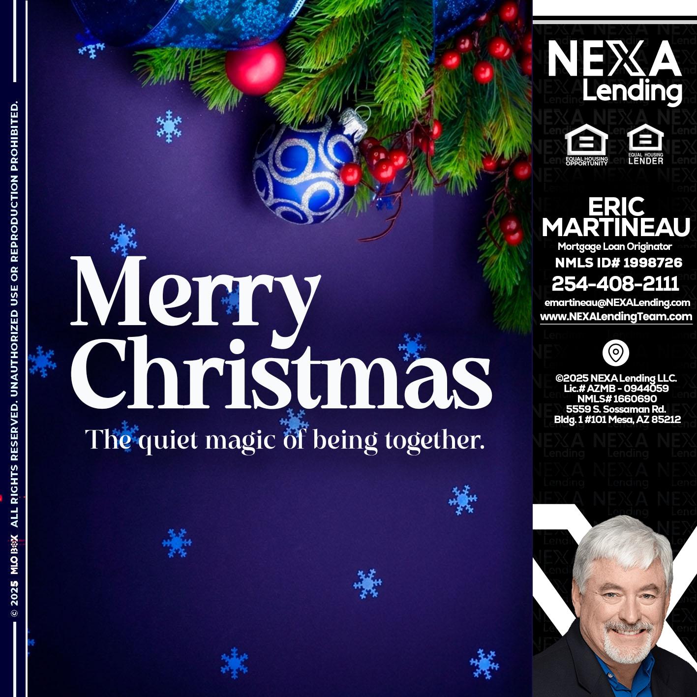 merry christmas - Eric Martineau -Mortgage Loan Originator