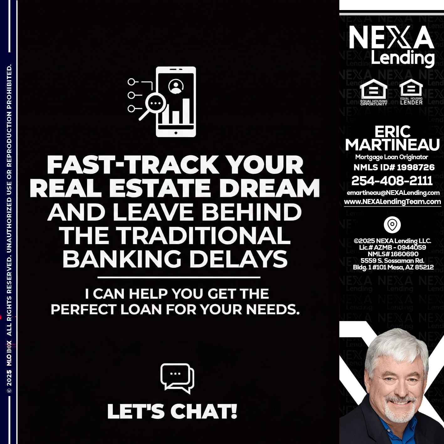 FAST TRACK - Eric Martineau -Mortgage Loan Originator
