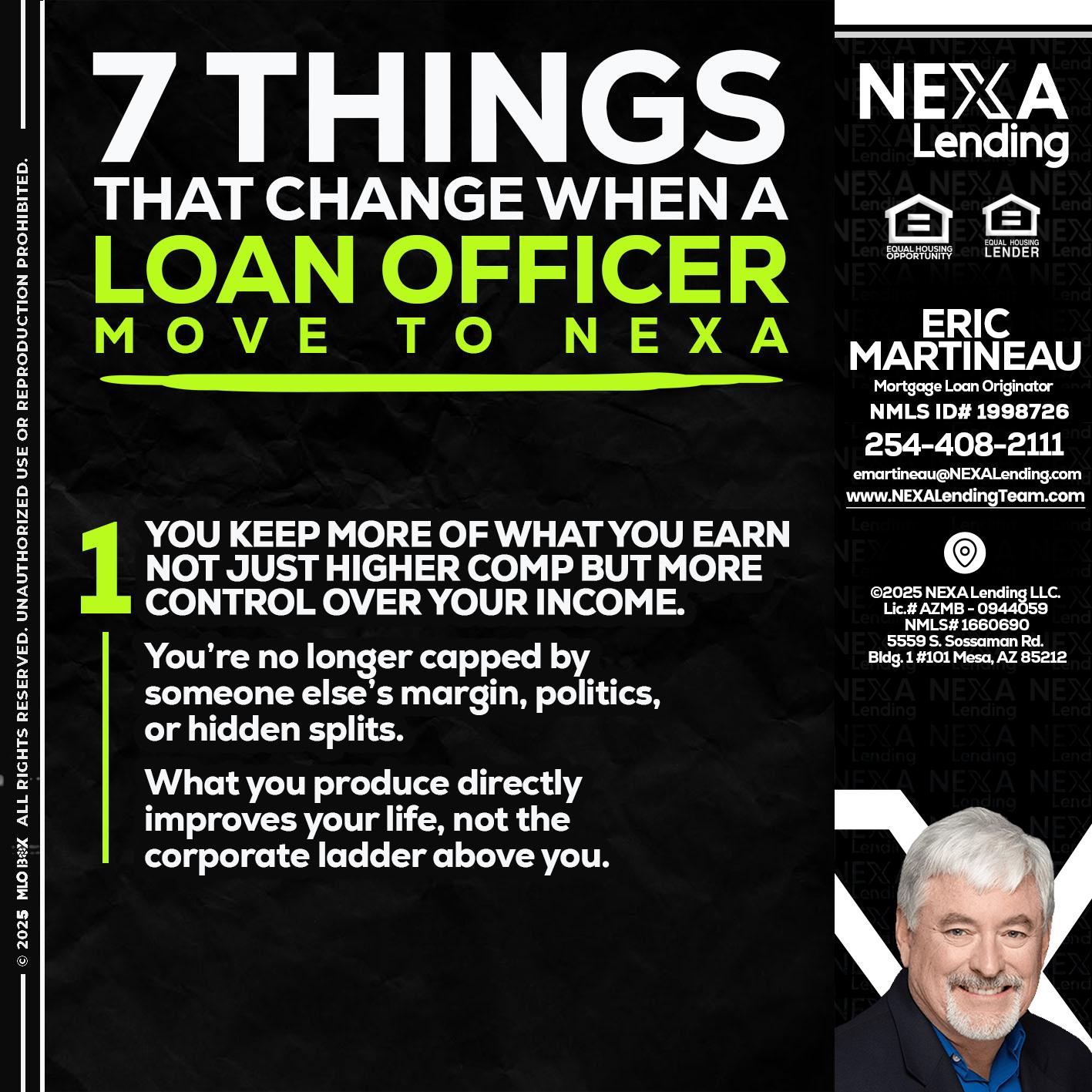 7 THINGS (1) - Eric Martineau -Mortgage Loan Originator