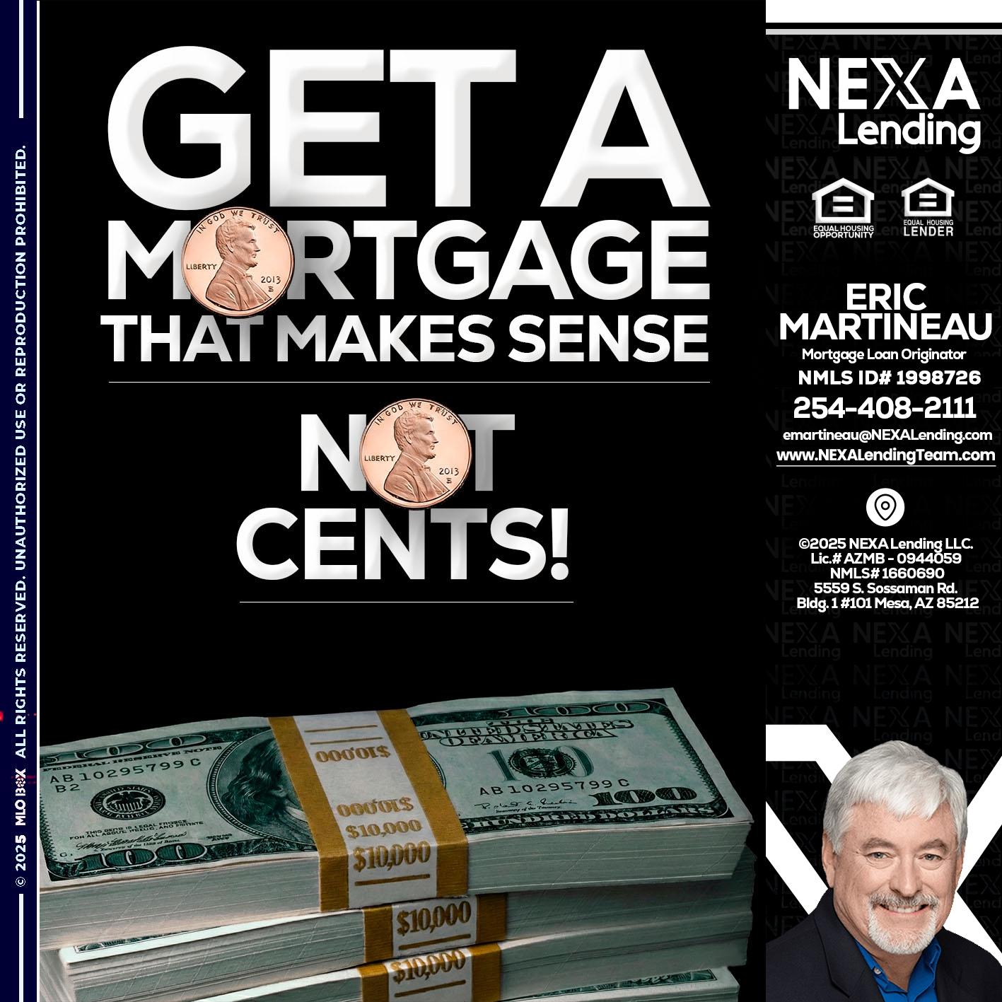 get a mortgage - Eric Martineau -Mortgage Loan Originator