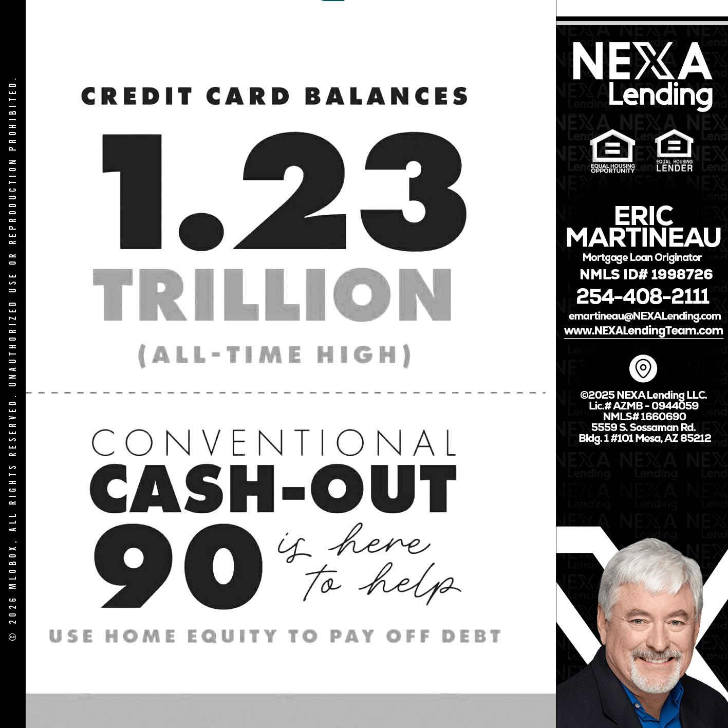 CREDIT CARD BALANCE - Eric Martineau -Mortgage Loan Originator