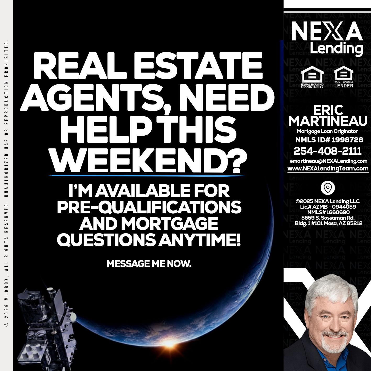 REAL ESTATE AGENTS - Eric Martineau -Mortgage Loan Originator