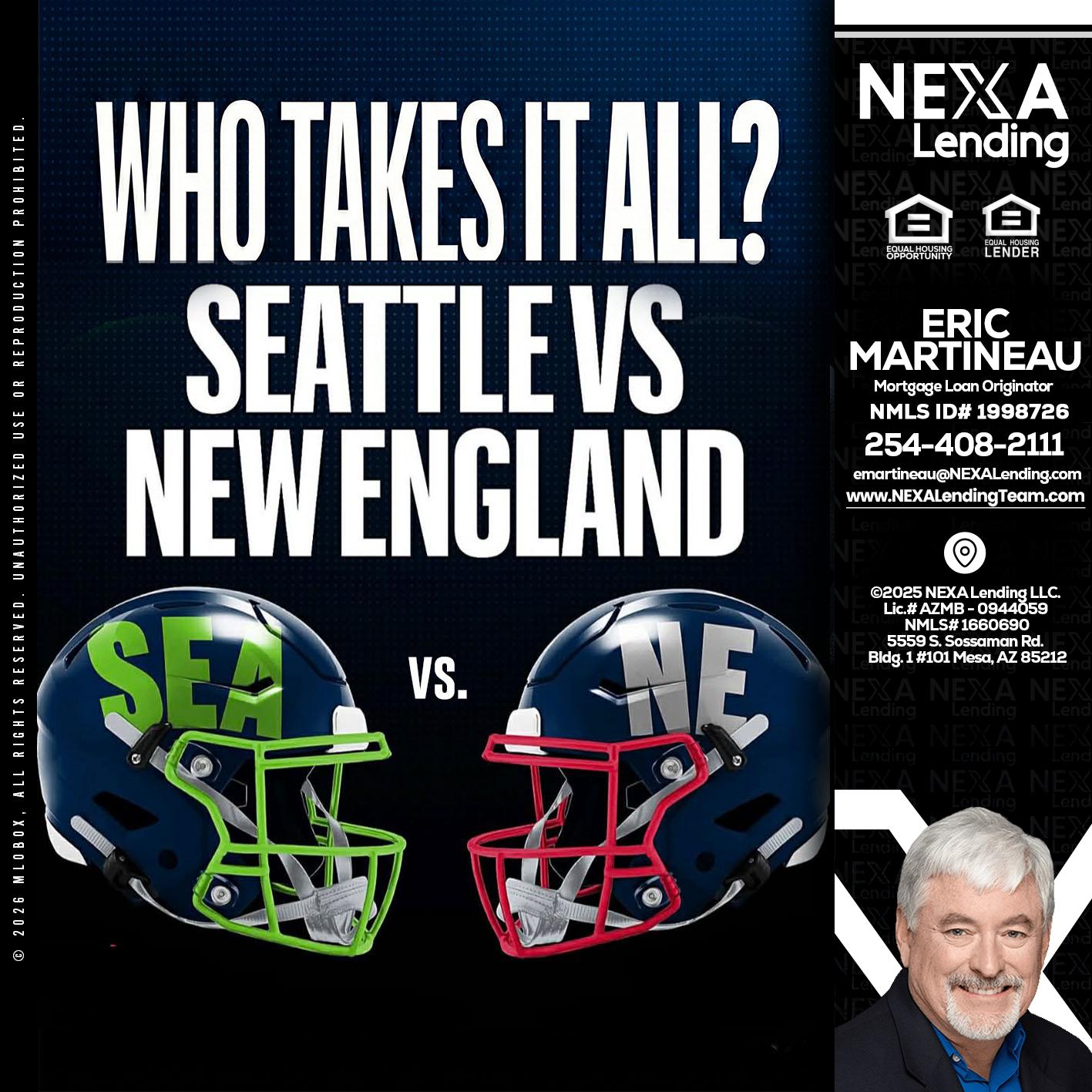 WHO TAKE IT ALL? - Eric Martineau -Mortgage Loan Originator