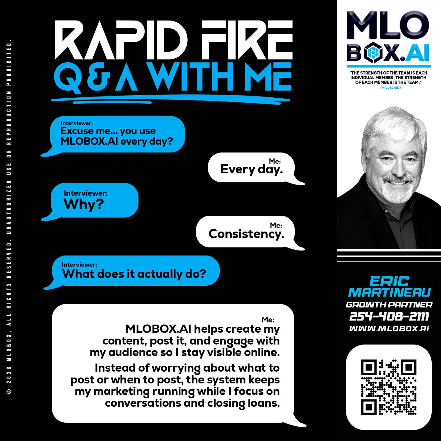 RAPID Q&A - Eric Martineau -Mortgage Loan Originator
