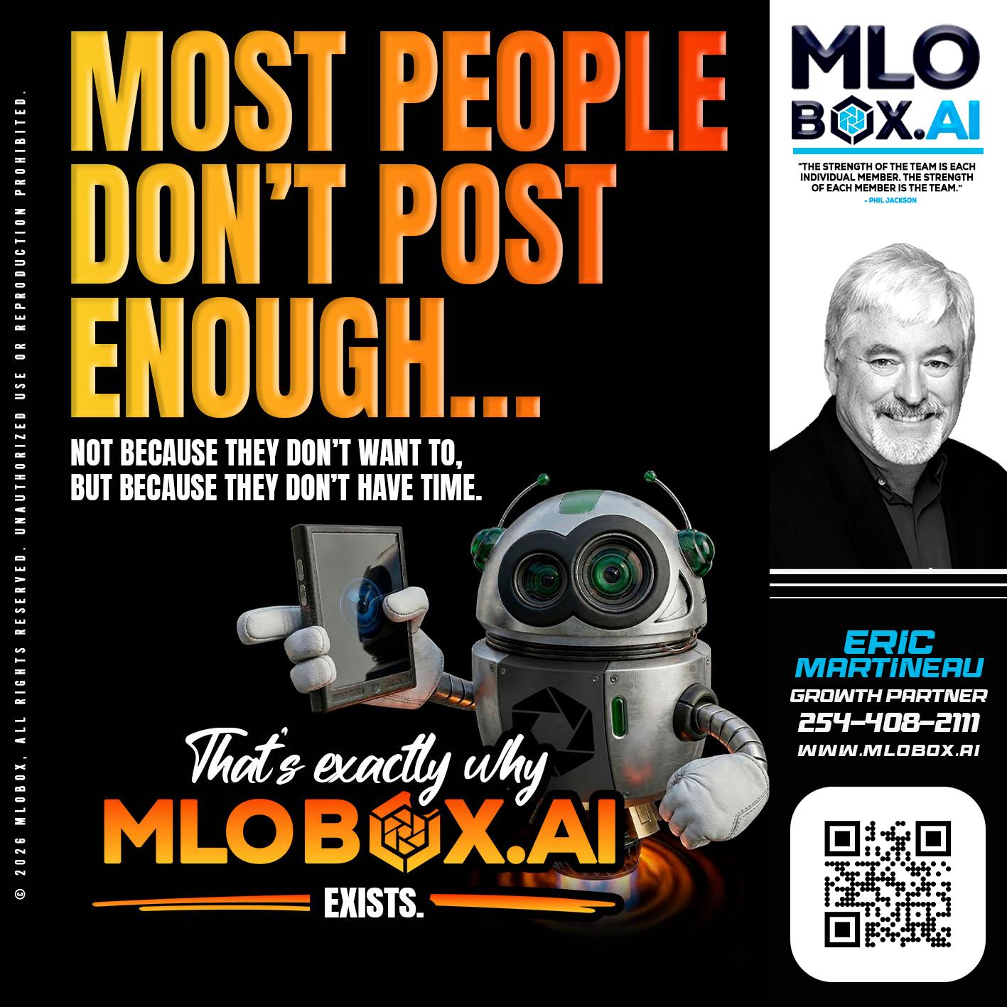 most people - Eric Martineau -Mortgage Loan Originator