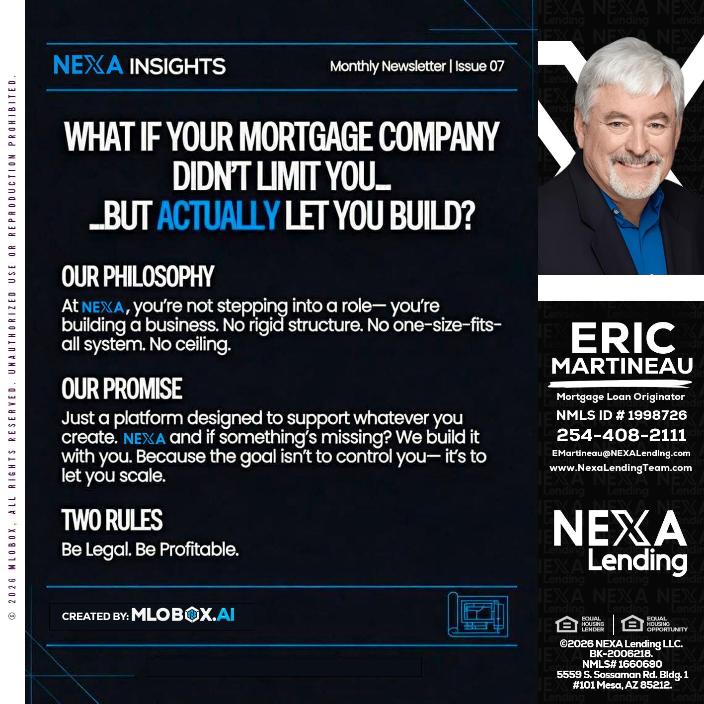 NEXA INSIGHTS - Eric Martineau -Mortgage Loan Originator