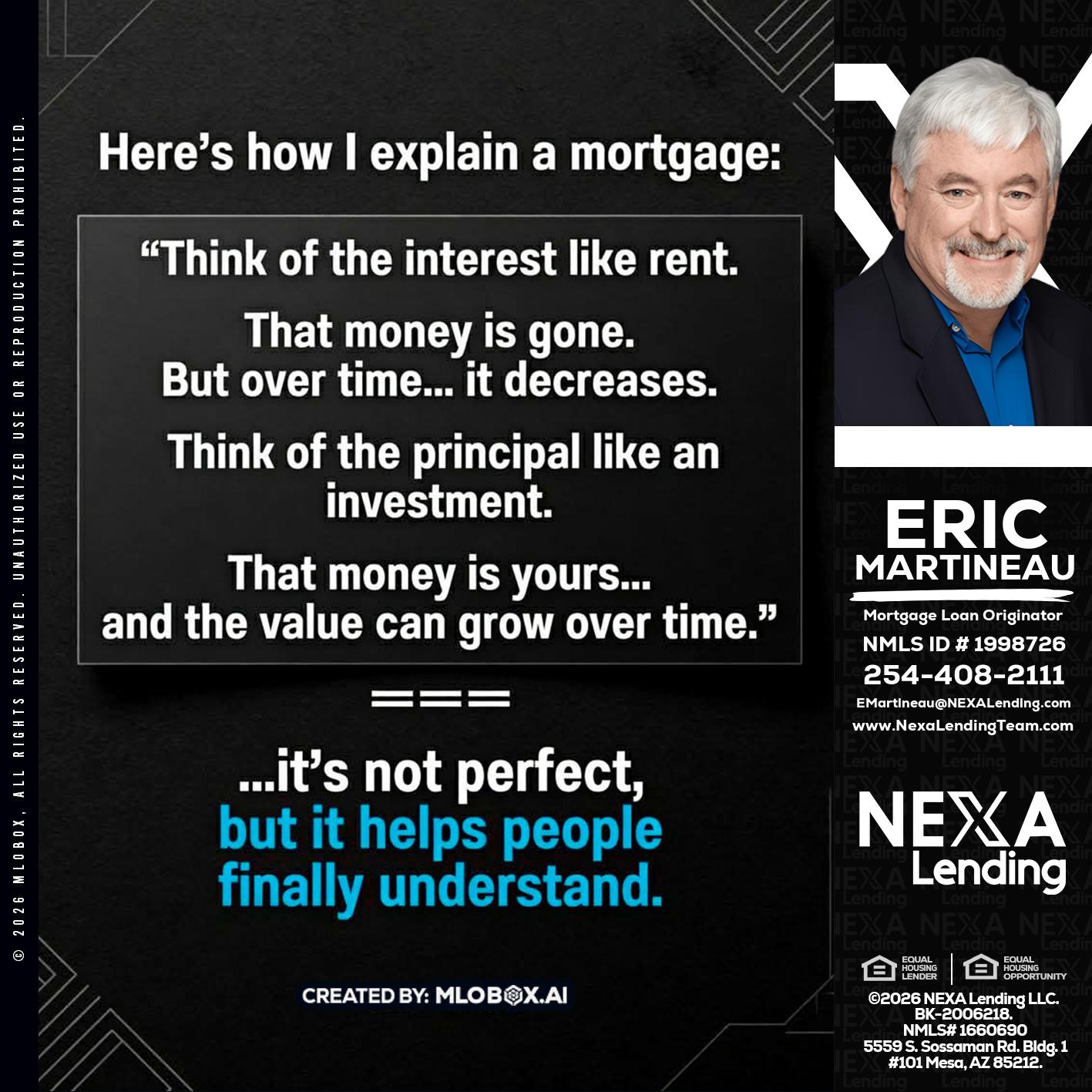 HERES NOW - Eric Martineau -Mortgage Loan Originator