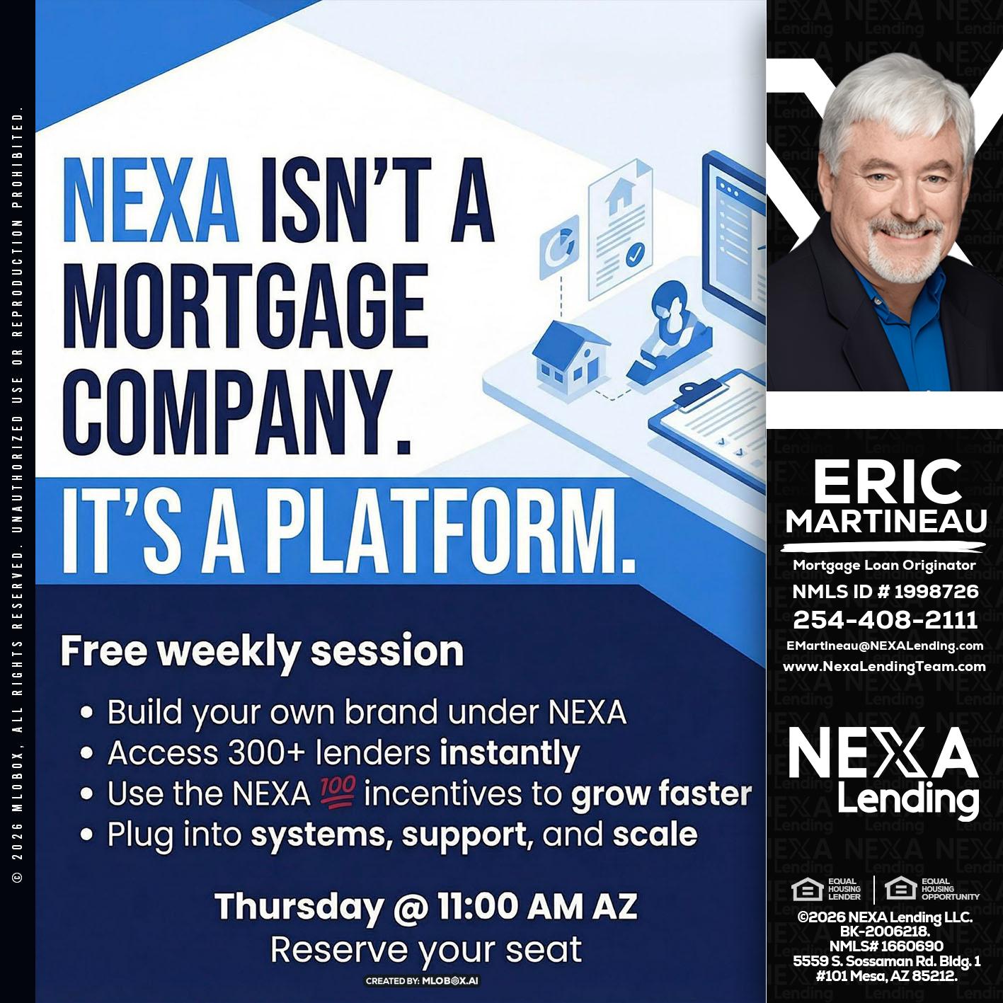 NEXA ISNT - Eric Martineau -Mortgage Loan Originator