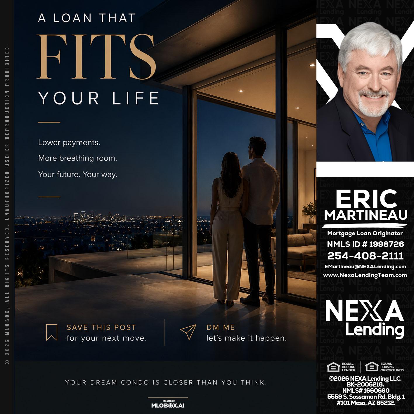 LOANS THAT FIT - Eric Martineau -Mortgage Loan Originator